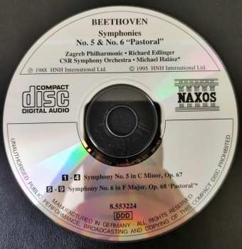 CD Ludwig van Beethoven: Symphonies No.5 & No. 6 "Pastoral" 466461