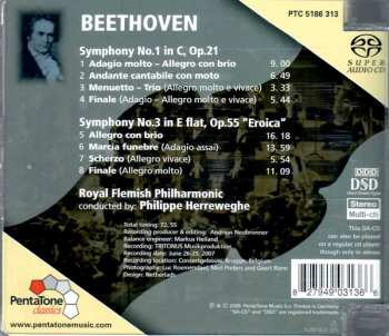 SACD Ludwig van Beethoven: Symphonies Nos. 1 & 3 183304