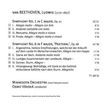 SACD Ludwig van Beethoven: Symphonies Nos. 1 & 6 468337
