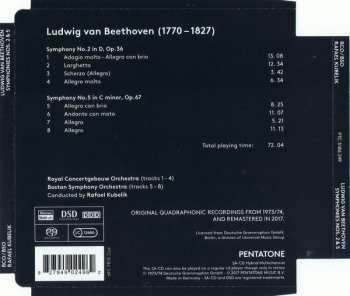 SACD Ludwig van Beethoven: Symphonies Nos. 2 & 5 336797