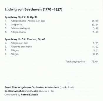 SACD Ludwig van Beethoven: Symphonies Nos. 2 & 5 336797