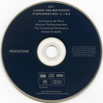 2SACD Ludwig van Beethoven: Symphonies Nos. 6, 7 & 8 281898