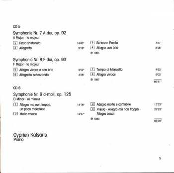 6CD/Box Set Ludwig van Beethoven: Symphonies Nos.1-9  121996