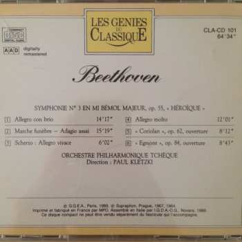 CD Ludwig van Beethoven: Symphonie N°3 - "Coriolan" Et "Egmont" 474973