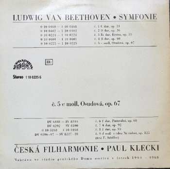 LP Ludwig van Beethoven: Symfonie Č. 5 C Moll, Op. 67 (73 2) 278892