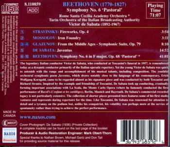 CD Ludwig van Beethoven: Symphony No. 6 "Pastoral" / Fireworks / Iron Foundry / Juventus / From The Middle Ages 333112