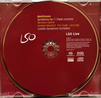 SACD Ludwig van Beethoven: Symphony No 7 / Triple Concerto 299575