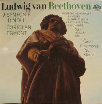 2LP Ludwig van Beethoven: Symfonie Č. 9 D Moll, S Ódou Na Radost, Op. 125 (2xLP) (90 1) 278891