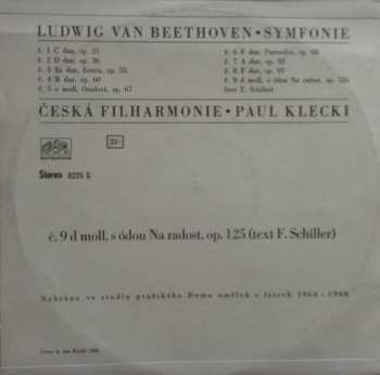 2LP Ludwig van Beethoven: Symfonie Č. 9 D Moll S Ódou Na Radost, Op. 125 515285