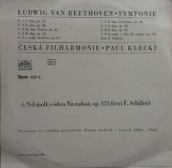 2LP Ludwig van Beethoven: Symfonie Č. 9 D Moll S Ódou Na Radost, Op. 125 515285
