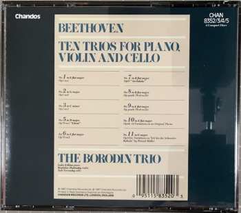 4CD Ludwig van Beethoven: Ten Trios For Piano, Violin And Cello 331584