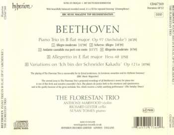 CD Ludwig van Beethoven: The Complete Music For Piano Trio, Vol. 2 • Piano Trio In B Flat, Opus 97 ‘Archduke’; Allegretto In E Flat, Hess 48; Kakadu Variations, Opus 121a 439330