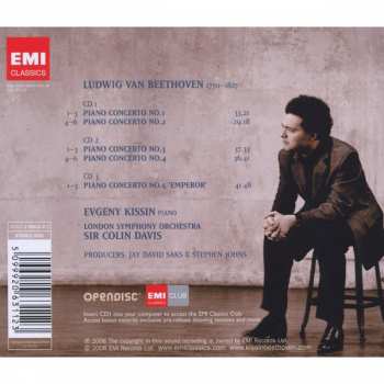 3CD Ludwig van Beethoven: The Complete Piano Concertos 47926
