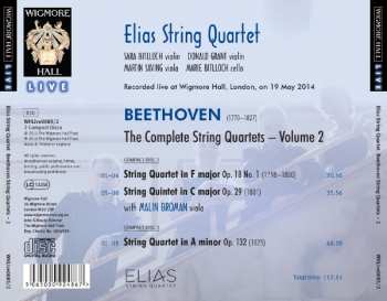 2CD Ludwig van Beethoven: The Complete String Quartets - 2 305341