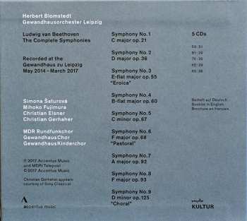5CD/Box Set Ludwig van Beethoven: The Complete Symphonies 104998