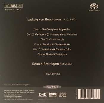 6SACD Ludwig van Beethoven: The Complete Variations, Bagatelles & Clavierstücke 237002