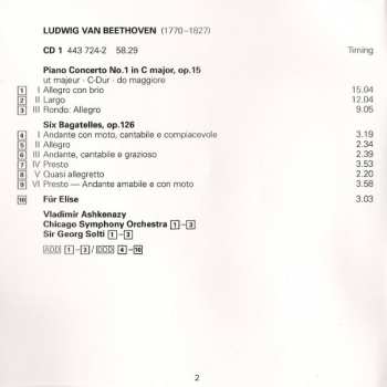 3CD Ludwig van Beethoven: The Piano Concertos 44840