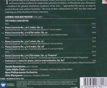 3CD Ludwig van Beethoven: Piano Concertos 1-5 - Choral Fantasia 186888
