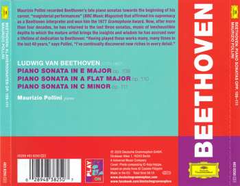 CD Ludwig van Beethoven: The Last Three Sonatas Opp. 109-111 3905