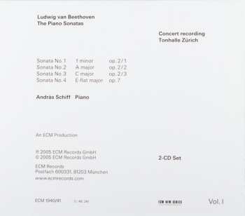 2CD Ludwig van Beethoven: The Piano Sonatas, Volume I - Sonatas Opp. 2 And 7 150517