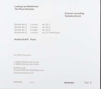 CD Ludwig van Beethoven: The Piano Sonatas, Volume II - Sonatas Opp. 10 And 13 252987