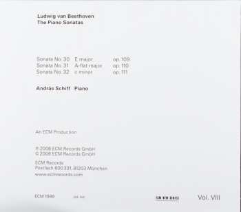 CD Ludwig van Beethoven: The Piano Sonatas, Volume VIII - Sonatas Opp. 109, 110 And 111 309346