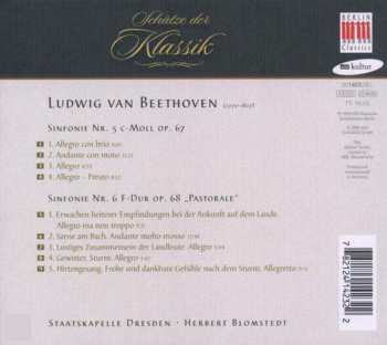 CD Ludwig van Beethoven: Symphonien Nr. 5 & 6 „Pastorale“ DIGI 229711