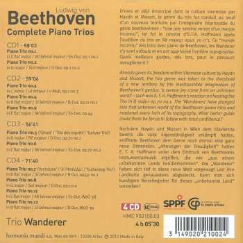 4CD Ludwig van Beethoven: Complete Piano Trios 431317