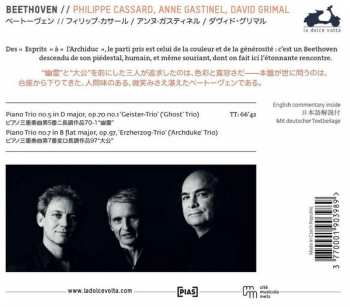 CD Ludwig van Beethoven: Trios "Les Esprits" et "à l'Archiduc" 105674