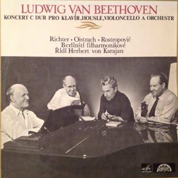 LP Ludwig van Beethoven: Koncert C Dur Pro Klavír, Housle, Violoncello A Orchestr