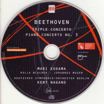 CD Ludwig van Beethoven: Triple Concerto • Piano Concerto No. 3 260508