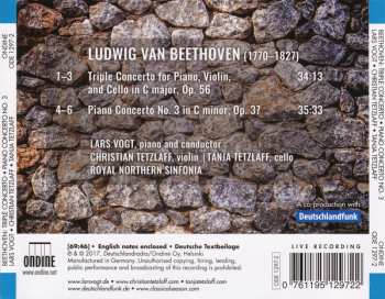 CD Ludwig van Beethoven: Triple Concerto / Piano Concerto No. 3 179674