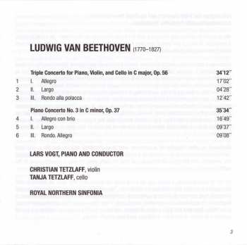 CD Ludwig van Beethoven: Triple Concerto / Piano Concerto No. 3 179674