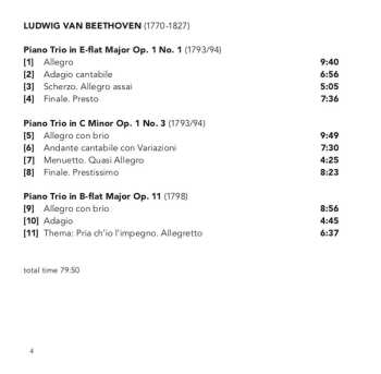 SACD Ludwig van Beethoven: Complete Piano Trios Vol. 1 470791