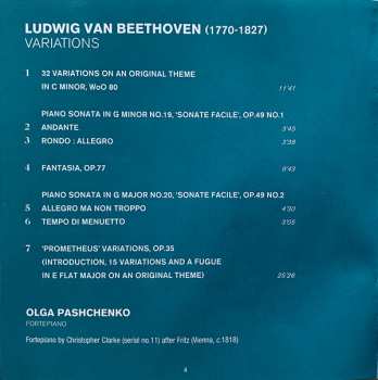 CD Ludwig van Beethoven: Variations 336543
