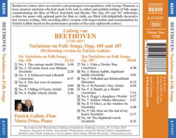 CD Ludwig van Beethoven: Variations On Folk Songs 318588
