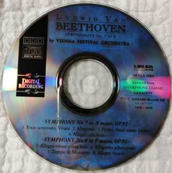 CD Ludwig van Beethoven: Symphonies No 7 & 8  522427
