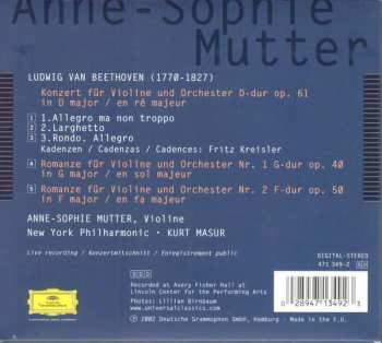 CD Ludwig van Beethoven: Violin Concerto • Romances 45175