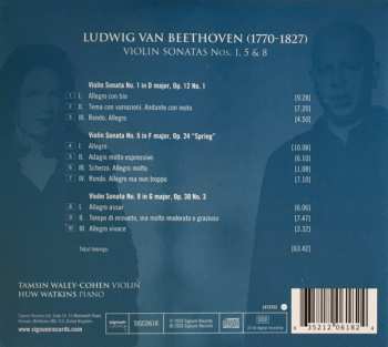 CD Ludwig van Beethoven: Violin Sonatas Nos. 1, 5 & 8 307907