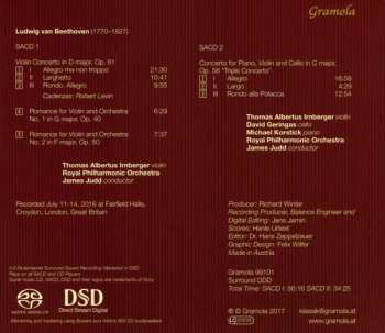 2SACD Ludwig van Beethoven: Violinkonzert; Tripelkonzert; Romanzen 181868