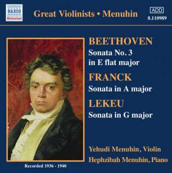 Album Ludwig van Beethoven: Yehudi Menuhin Spielt Violinsonaten