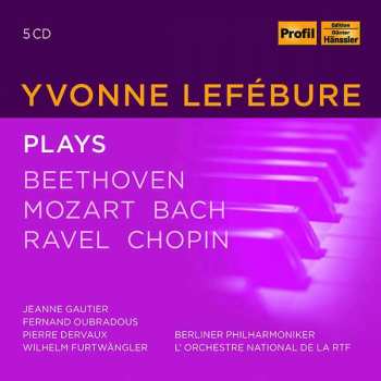 Album Ludwig van Beethoven: Yvonne Lefebure Plays Beethoven/mozart/bach/ravel/chopin