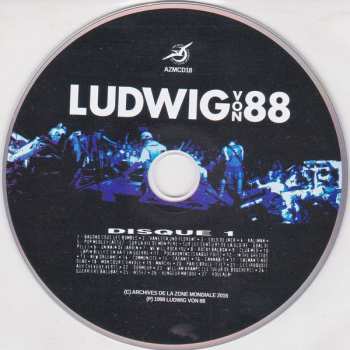 2CD Ludwig Von 88: Ludwig Von 88 Live - Houlala 3 L'Heureux Tour 398345