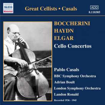 Album Luigi Boccherini: Cello Concertos