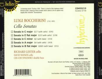 CD Luigi Boccherini: Cello Sonatas 309459