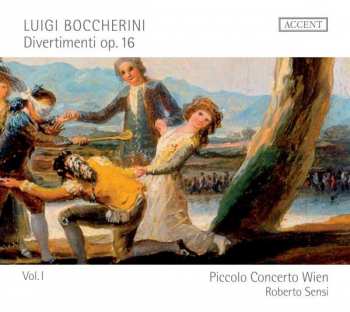 Album Luigi Boccherini: Divertimenti Für Flöte & Streicher Op.16 Vol.1