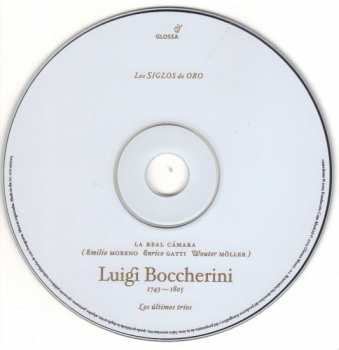 CD Luigi Boccherini: Los Últimos Tríos 343407