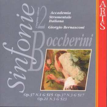 Album Luigi Boccherini: Sinfonie Op.37 N.1 G515, Op.37, N.3 G517, Op.21, N.3 G523 - Vol.2