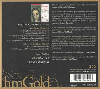 2CD Luigi Boccherini: Stabat Mater / Symphonies 254714