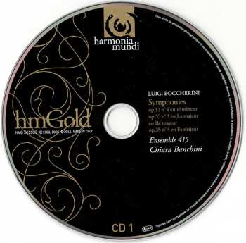 2CD Luigi Boccherini: Stabat Mater / Symphonies 254714